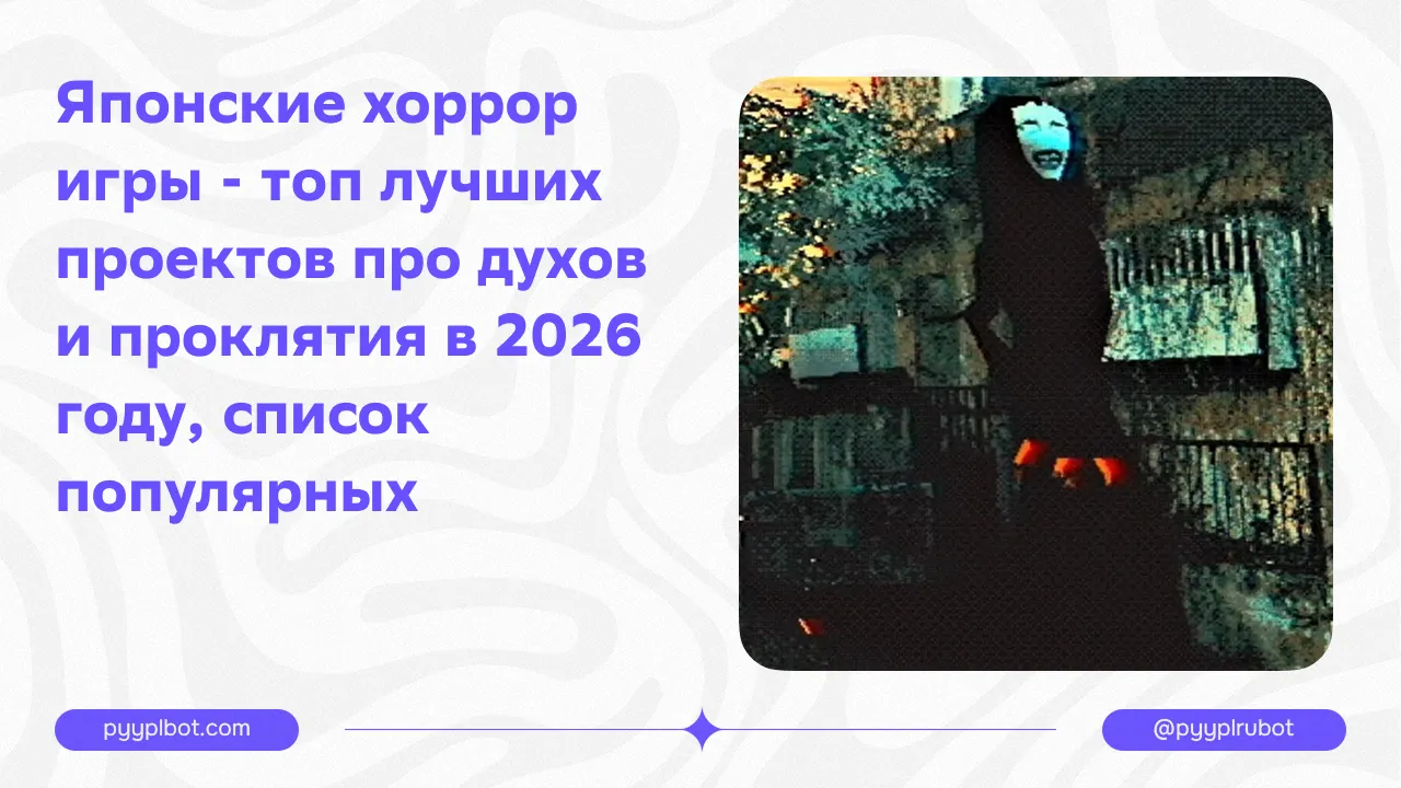 Японские хоррор игры в 2026 году
