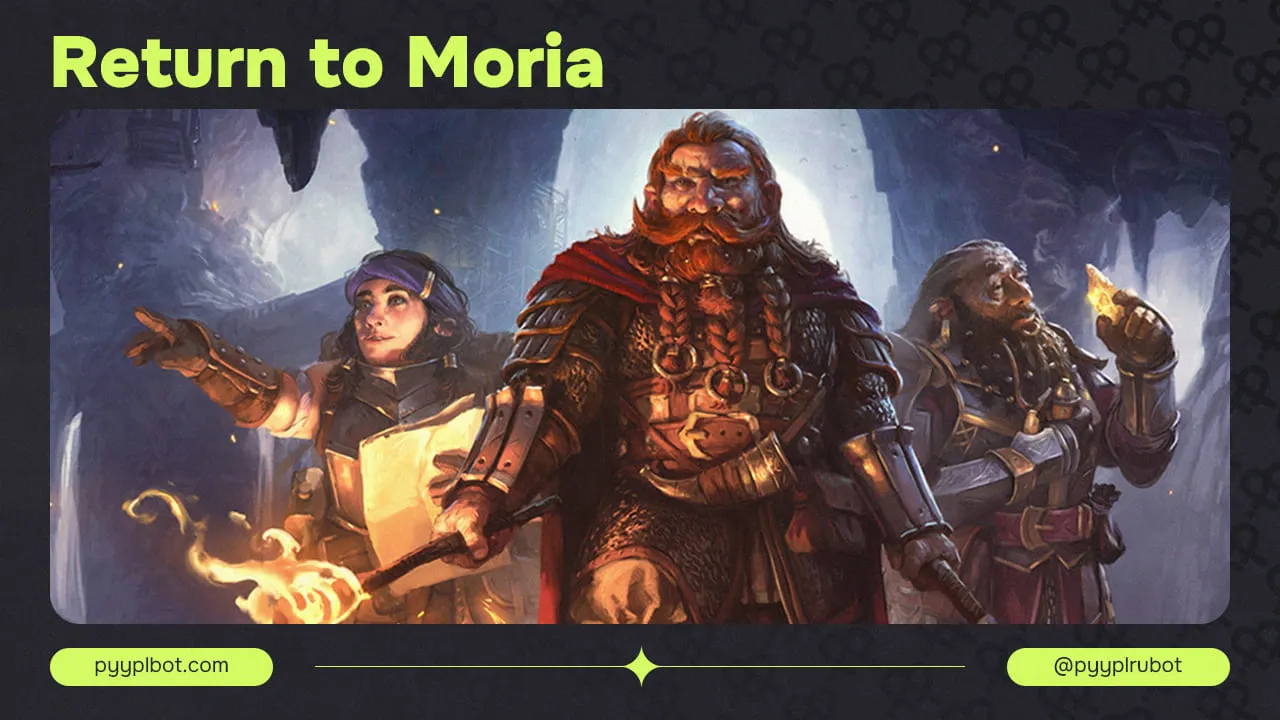 Return to Moria: Выход на Steam и Xbox Series с Обновлением The Golden Update
